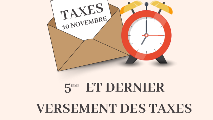 Paiement de taxes