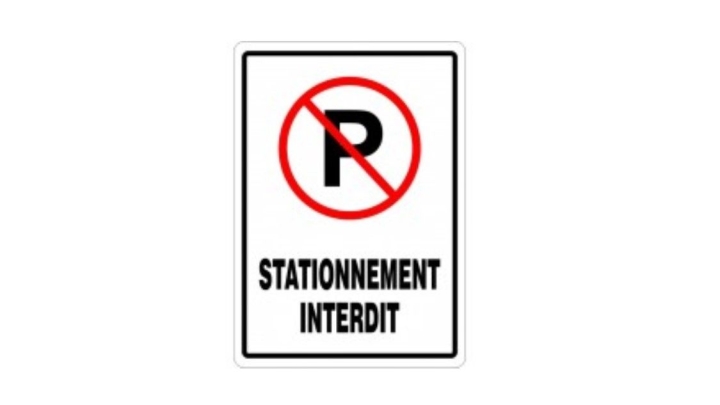 Stationnement interdit