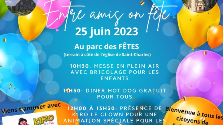 Fête familiale ce dimanche 25 juin