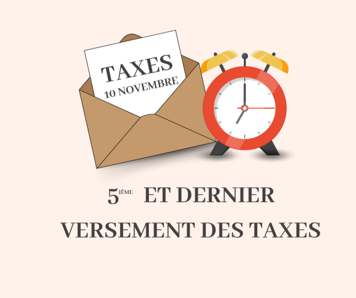 Paiement de taxes