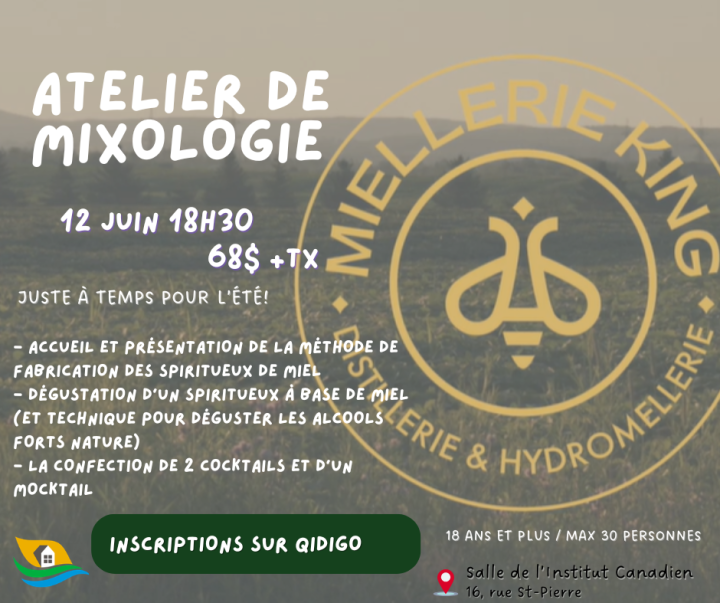Atelier de mixologie