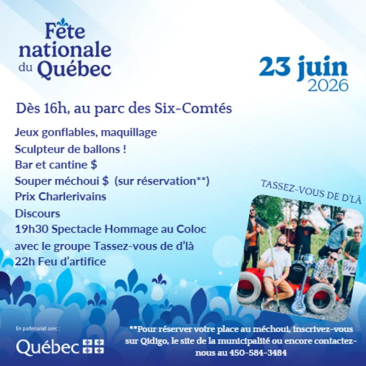 Programmation Fête nationale du 23 juin