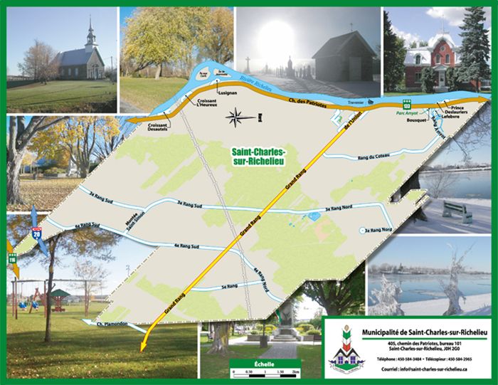 Carte Saint-Charles-sur-Richelieu